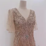 星光熠熠復古晚禮服