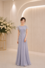 冬季霜花晚宴禮服