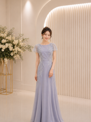 冬季霜花晚宴禮服