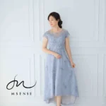 雪花繡影優雅短禮服